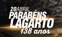 Aniversário de 138 de Lagarto é assunto da Sessão