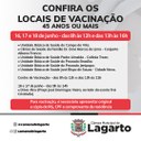 Confira os locais de vacinação Confira os locais de vacinação