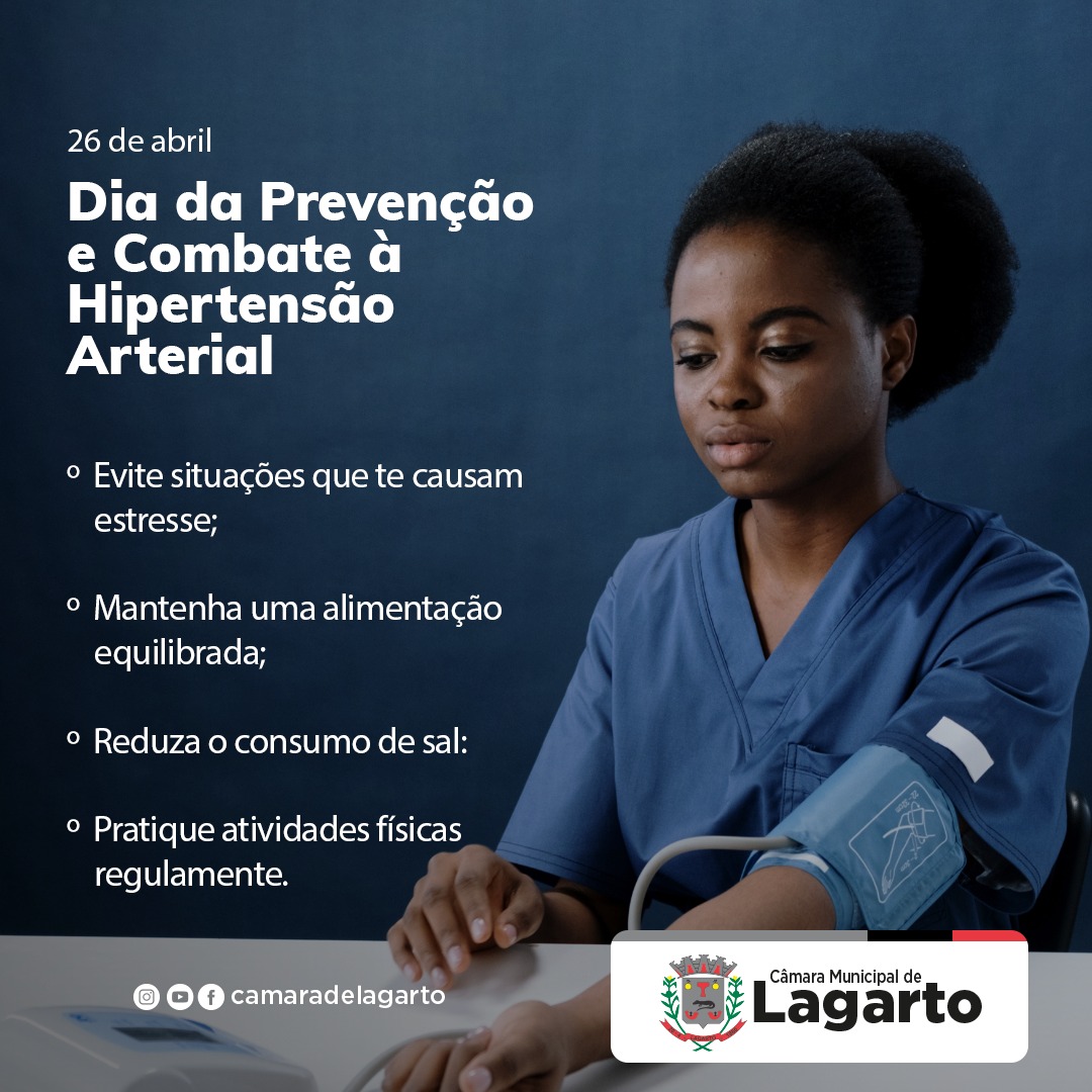 Dia da Prevenção e Combate à Hipertensão Arterial