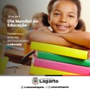 Dia Mundial da Educação
