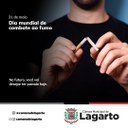 Dia mundial de combate ao fumo Dia mundial de combate ao fumo