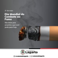 Dia Mundial do Combate ao Fumo