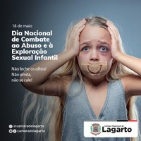 Dia Nacional de Combate ao Abuso e à Exploração Sexual Infantil