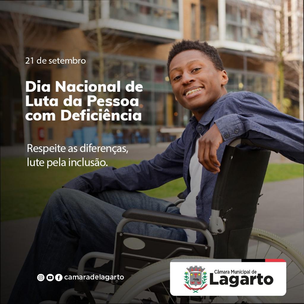 Dia Nacional de Luta da Pessoa com Deficiência