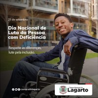 Dia Nacional de Luta da Pessoa com Deficiência