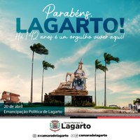 #Lagarto142Anos