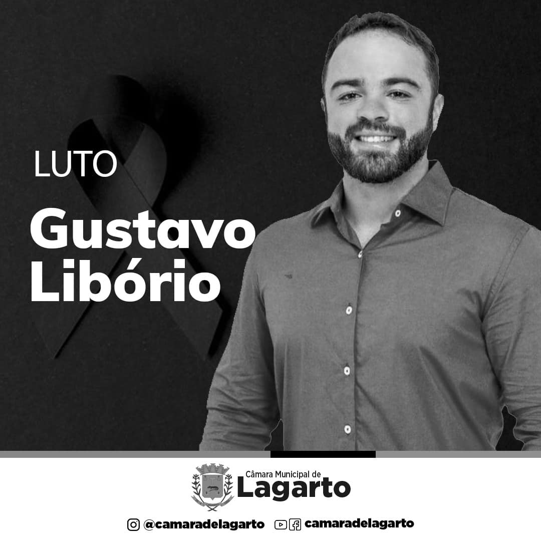Nota de Pesar - Gustavo Libório
