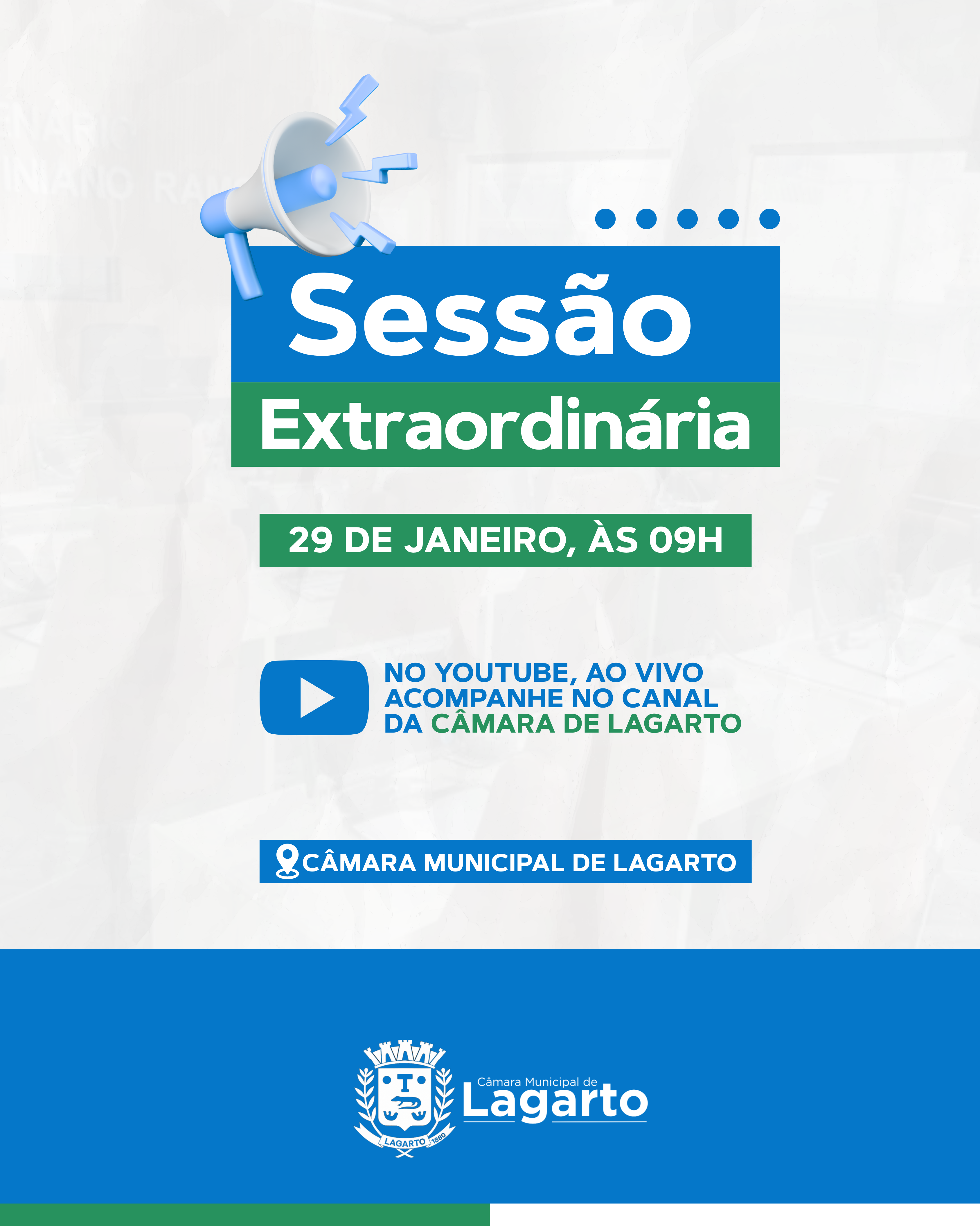 Sessão Extraordinária - Edital de Convocação